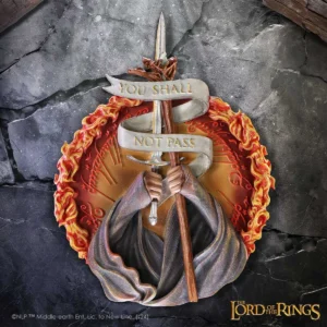 Nemesis Now Lord of the Rings You Shall Not Pass Wall Plaque - Image 7