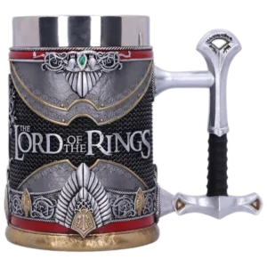 Nemesis Now Officially Licensed Lord of the Rings Aragorn Tankard 15.5cm