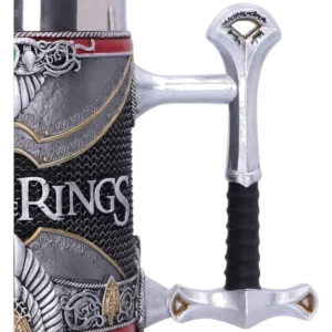 Nemesis Now Officially Licensed Lord of the Rings Aragorn Tankard 15.5cm - Image 6