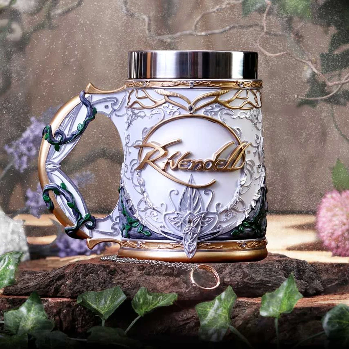 Nemesis Now Officially Licensed Lord of the Rings Rivendell Tankard 15.5cm - Image 7