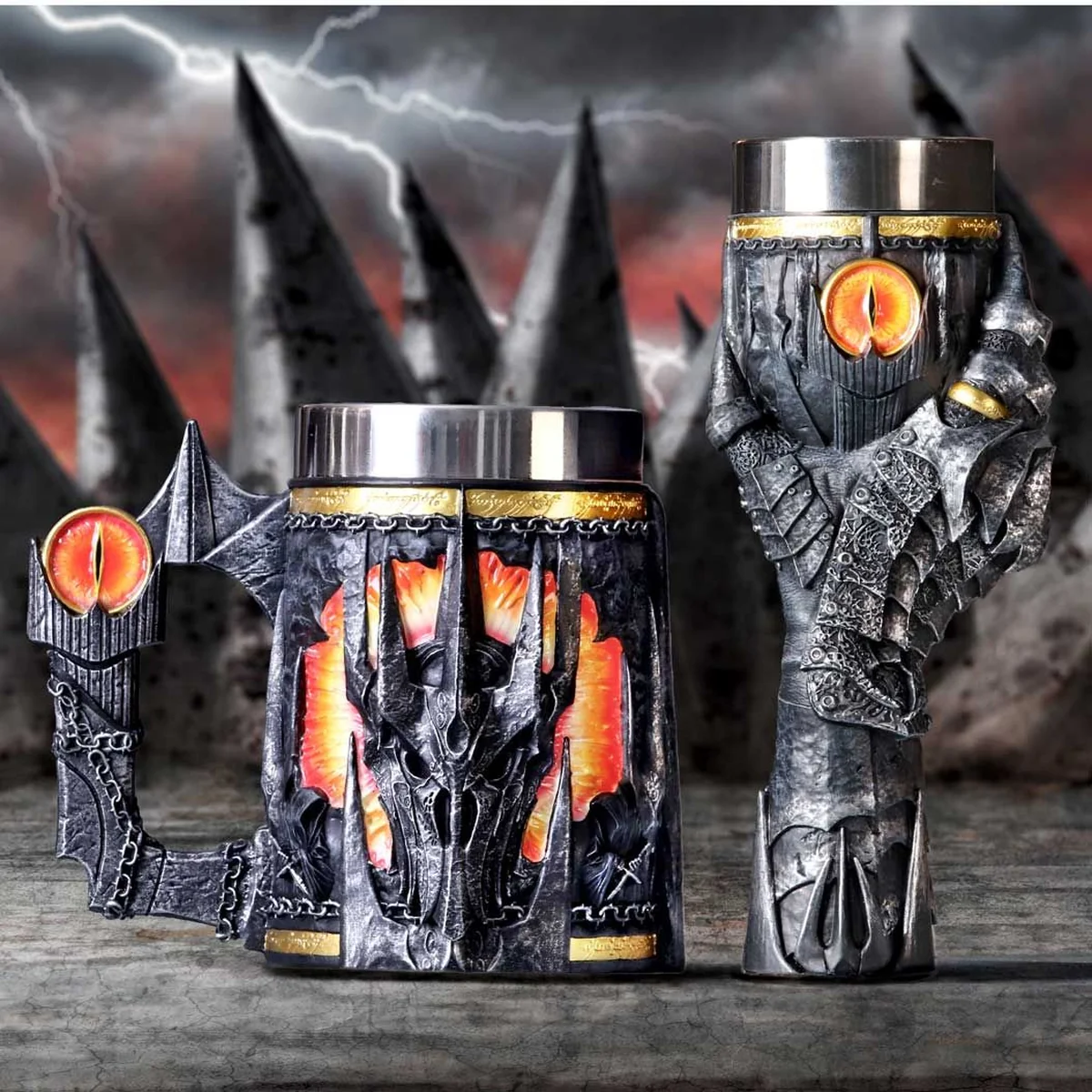 Nemesis Now Officially Licensed Lord of the Rings Sauron Tankard 15.5cm - Image 10