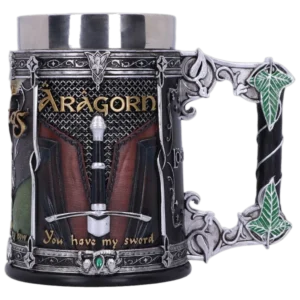 Nemesis Now Officially Licensed Lord of the Rings The Fellowship Tankard 15.5cm