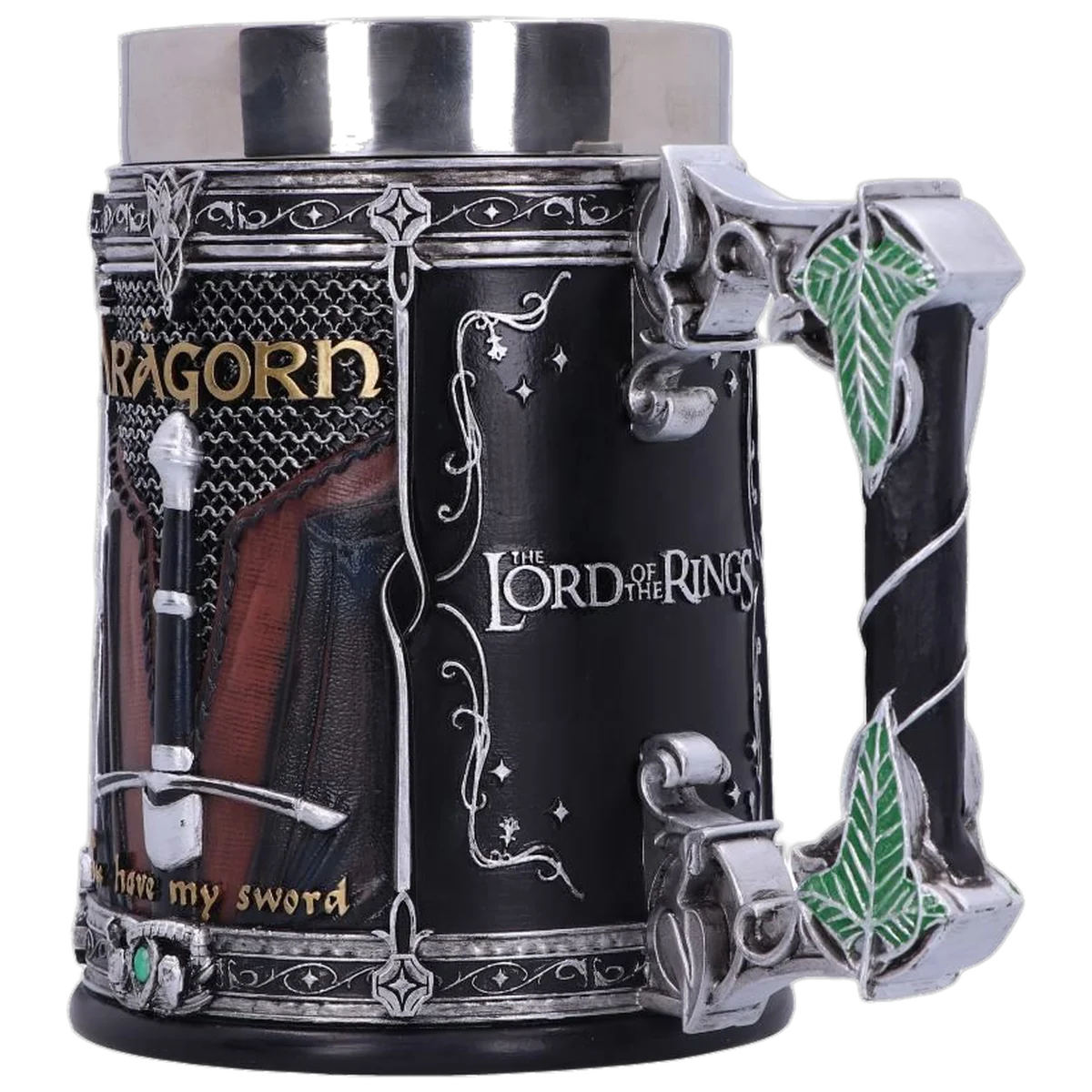 Nemesis Now Officially Licensed Lord of the Rings The Fellowship Tankard 15.5cm - Image 2
