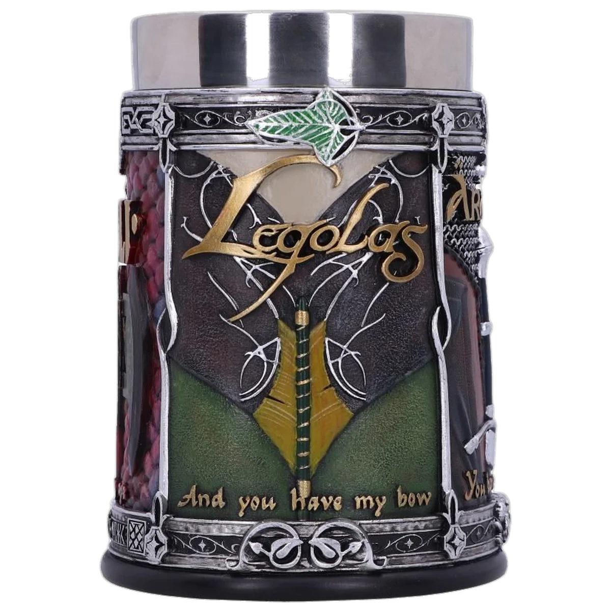 Nemesis Now Officially Licensed Lord of the Rings The Fellowship Tankard 15.5cm - Image 4