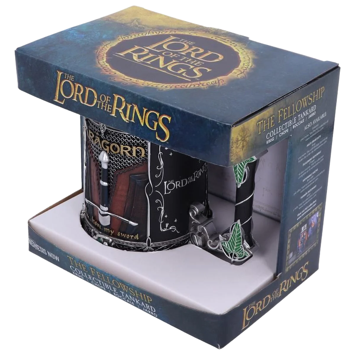 Nemesis Now Officially Licensed Lord of the Rings The Fellowship Tankard 15.5cm - Image 7