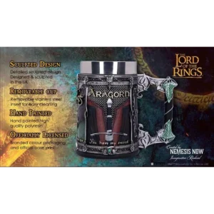 Nemesis Now Officially Licensed Lord of the Rings The Fellowship Tankard 15.5cm - Image 8