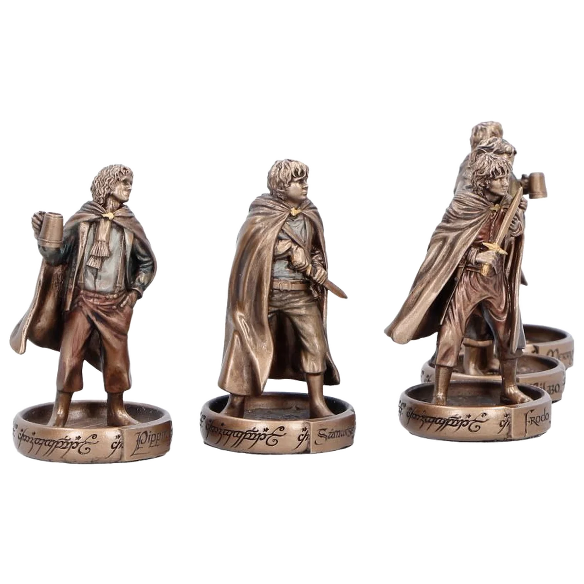 Nemesis Now The Lord of the Rings: The Hobbits of the Shire Figurine Set 7.2cm - Image 3