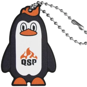 QSP Penguin Keychain
