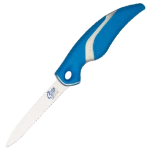 Cuda 3" Serrated Net Knife w/Sheath