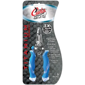 Alternative view of Cuda 5" Titanium Bonded Mini Plier