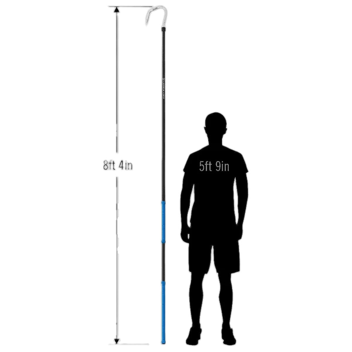 Cuda Carbon Fiber Gaff - 8ft w/4" Hook - Image 11